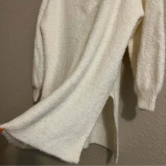 Anthropologie Pilcro Teddy V-Neck Tunic Sweater Size Medium - Picture 3 of 6